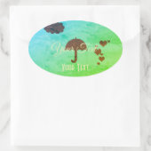 Aangepaste Bright Baby shower Sticker (Tas)