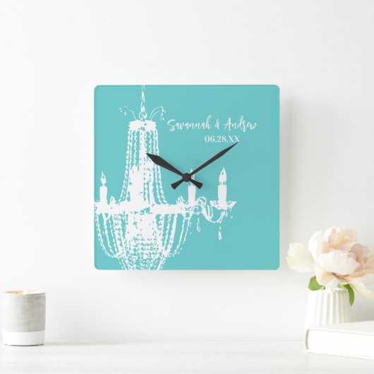 Aangepaste BrightStor Chandelier of elke kleur Vierkante Klok (Huis)