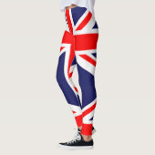 Aangepaste Britse Royal Union Jacked Flag Leggings (Links)
