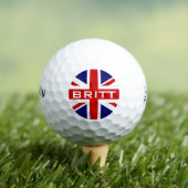 Aangepaste Britse vlag Srixon soft voelt Golfballen (Insitu Shirt)