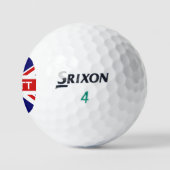 Aangepaste Britse vlag Srixon soft voelt Golfballen (Logo)
