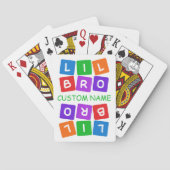Aangepaste Bro-kaarten Speelkaarten (Achterkant)