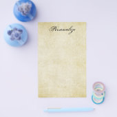 Aangepaste brochure voor  papieren achtergrond (Enkel)