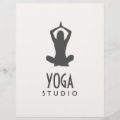 Aangepaste brochure YOGA (Voorkant)
