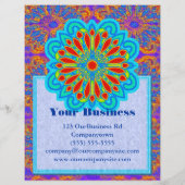 Aangepaste brochures voor bloemen (Achterkant)