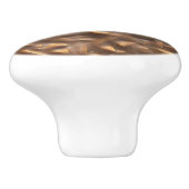 Aangepaste Brokkelige Chocolade Keramische Knop (Zijkant)