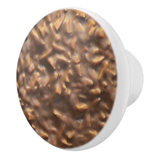 Aangepaste Brokkelige Chocolade Keramische Knop (Rechts)