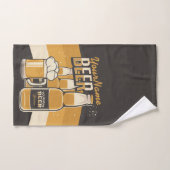 Aangepaste brouwstang voor bietflesjes voor sudsy  bad handdoek (Handdoek)