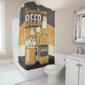 Aangepaste brouwstang voor bietflesjes voor sudsy  douchegordijn (In situ)