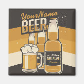 Aangepaste brouwstang voor bietflesjes voor sudsy  magneet (Voorkant)