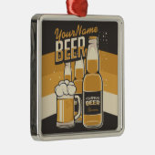 Aangepaste brouwstang voor bietflesjes voor sudsy  metalen ornament (Rechts)