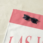 Aangepaste bruid en bruidsmeisje Las Vegas Bachelo Strandlaken (In situ)