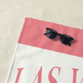 Aangepaste bruid en bruidsmeisje Las Vegas Bachelo Strandlaken (In situ)