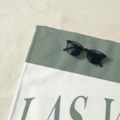 Aangepaste bruid en bruidsmeisje Las Vegas Bachelo Strandlaken (In situ)