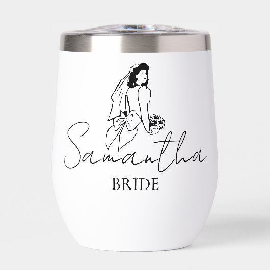 Aangepaste bruid naam cadeau (Voorkant)