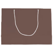 Aangepaste Bruid Stam Cocoa Bruine Huwelijk Groot Cadeauzakje (Achterkant)