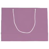 Aangepaste Bruid Stam Mauve Trouw Groot Cadeauzakje (Achterkant)