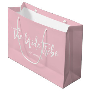 Aangepaste Bruid Stam Roze Trouw Groot Cadeauzakje
