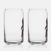 Aangepaste bruids partij gunst Chic Sassy Sasquatc Blikvorm Glas (Rechts)