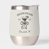 Aangepaste bruids partij Tumbler, bruidsmeisje voo (Links)