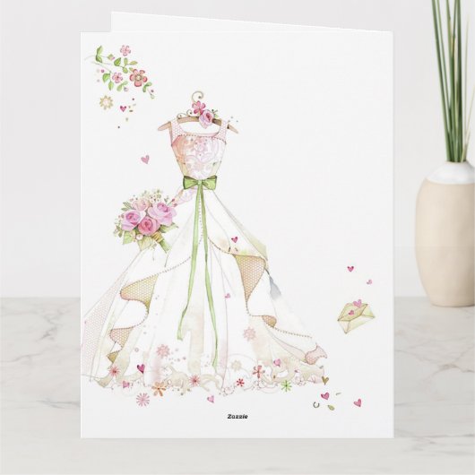 Aangepaste bruidsfeestjurk Bedankt (Achterkant)