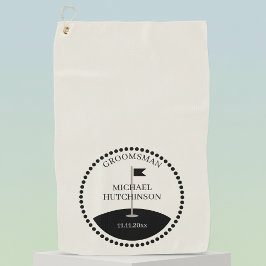 Aangepaste Bruidsjonker Golfhanddoek