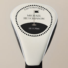 Aangepaste Bruidsjonker Golfheadcover