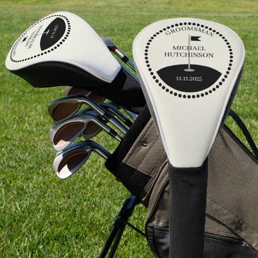 Aangepaste Bruidsjonker Golfheadcover