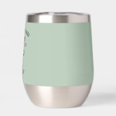 Aangepaste bruidsmeisje, getuige, de Bach-tumbler (Achterkant)