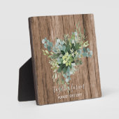 Aangepaste bruidsmeisje huwelijksfeest cadeaus gro fotoplaat (Voorkant)