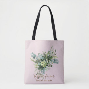 Aangepaste bruidsmeisje huwelijksfeest cadeaus gro tote bag