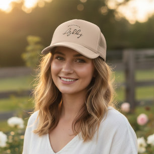 Aangepaste bruidsmeisje vrijgezellenfeest zomer st trucker pet