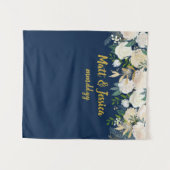 Aangepaste bruiloft achtergrond fotocabine marine  wandkleed (Voorkant (horizontaal))