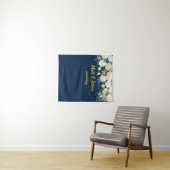 Aangepaste bruiloft achtergrond fotocabine marine  wandkleed (In Situ (horizontaal))