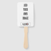 Aangepaste bruiloft, Afstuderen, begrafenis of pro Handwaaier (Voorkant)