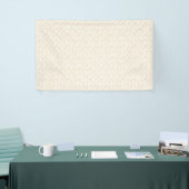 Aangepaste bruiloft banner | Elegante gouden lijne (Beurs)