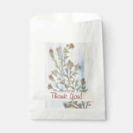 Aangepaste bruiloft bedankzakje