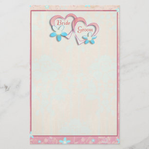 Aangepaste bruiloft briefpapier