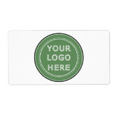 Aangepaste bruiloft, Elegant, Jubileum geschenken Etiket (Voorkant)