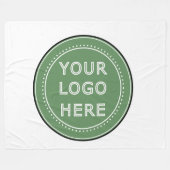 Aangepaste bruiloft, Elegant, Jubileum geschenken Fleece Deken (Voorkant (Horizontaal))