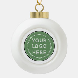 Aangepaste bruiloft, Elegant, Jubileum geschenken Keramische Bal Ornament