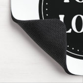 Aangepaste bruiloft, Elegant, Jubileum geschenken Muismat (Hoek)