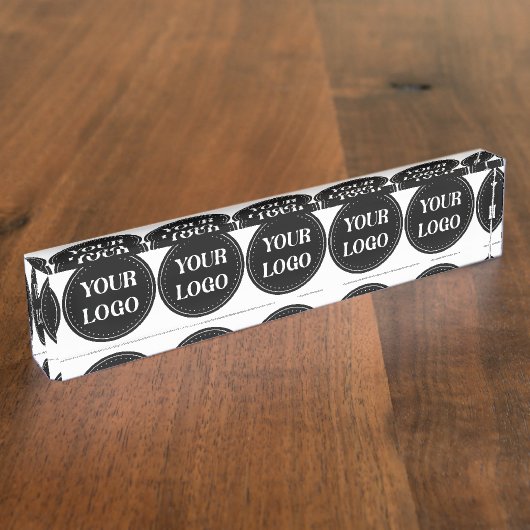 Aangepaste bruiloft, Elegant, Jubileum geschenken Naambordje (Zijkant)