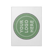 Aangepaste bruiloft, Elegant, Jubileum geschenken Notitieblok (Linkerzijde)