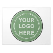 Aangepaste bruiloft, Elegant, Jubileum geschenken Notitieblok (Voorkant)