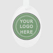 Aangepaste bruiloft, Elegant, Jubileum geschenken Ornament (voorkant)