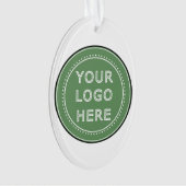 Aangepaste bruiloft, Elegant, Jubileum geschenken Ornament (voorkant)