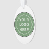 Aangepaste bruiloft, Elegant, Jubileum geschenken Ornament (voorkant)