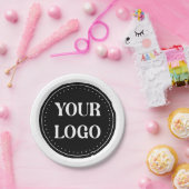 Aangepaste bruiloft, Elegant, Jubileum geschenken Papieren Bordje (Feest)