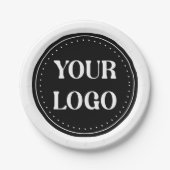 Aangepaste bruiloft, Elegant, Jubileum geschenken Papieren Bordje (Voorkant)